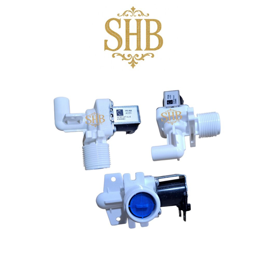 Selenoid mesin cuci SANKEN 1 tabung top loading - Water inlet mesin cuci SANKEN - Kran masuk air mes