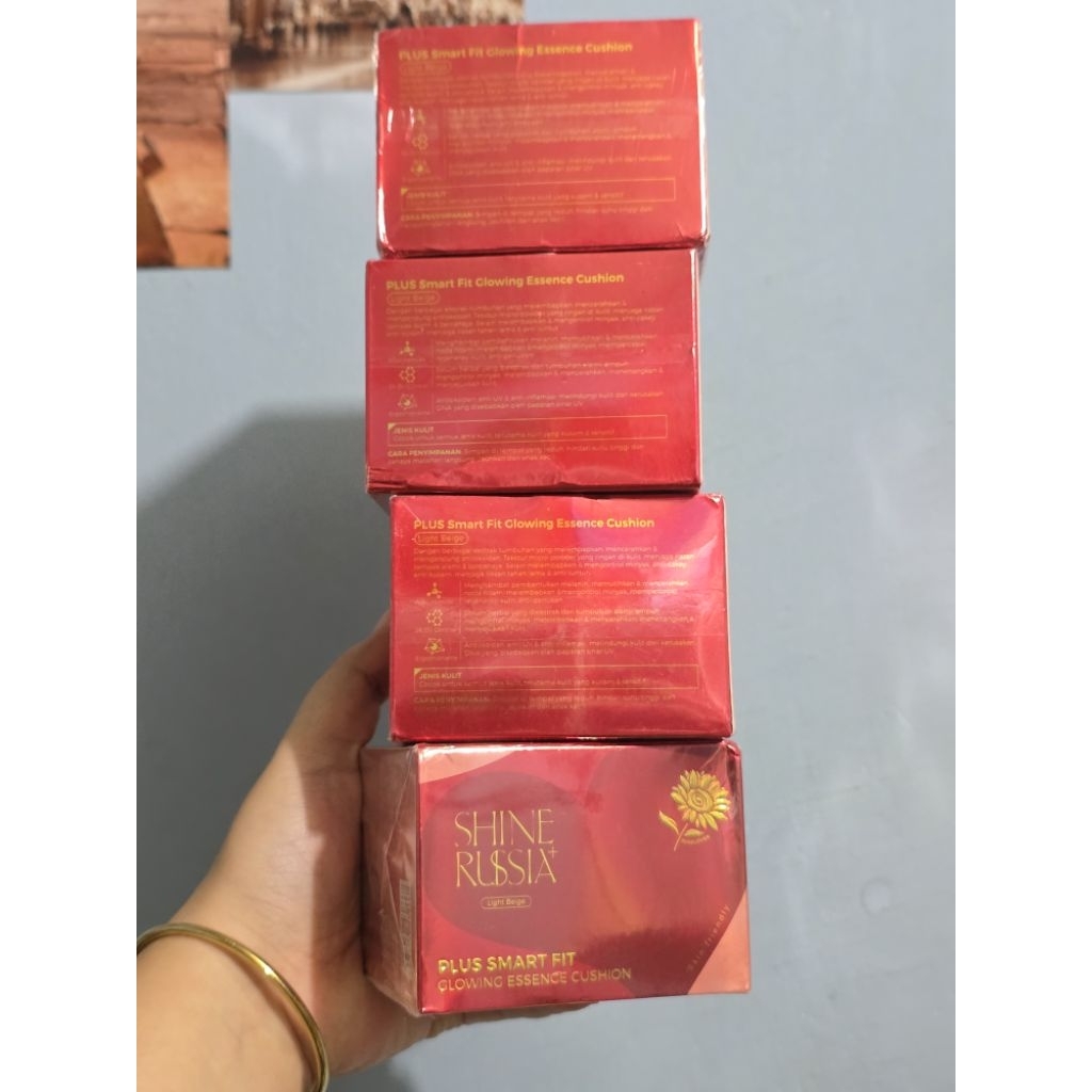 [FREE GIFT] CUSHION PAKET HEMAT SUDAH FREE REFILL PRODUK SHINE RUSIA DAN PREMIERE