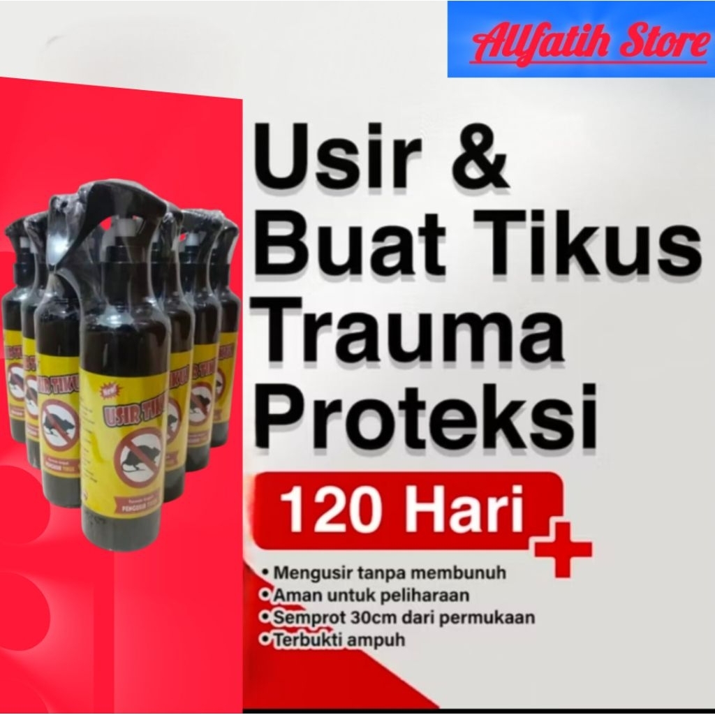 Racun Tikus Ampuh Pengusir Tikus - Rat Reppelant Semprotan Tikus 250ml
