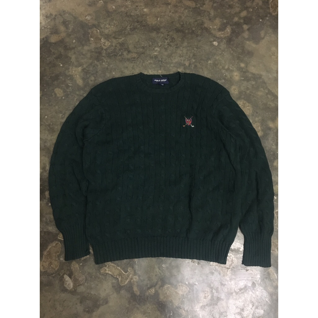 Vintage Polo Ralph Lauren  Golf Cable Knit