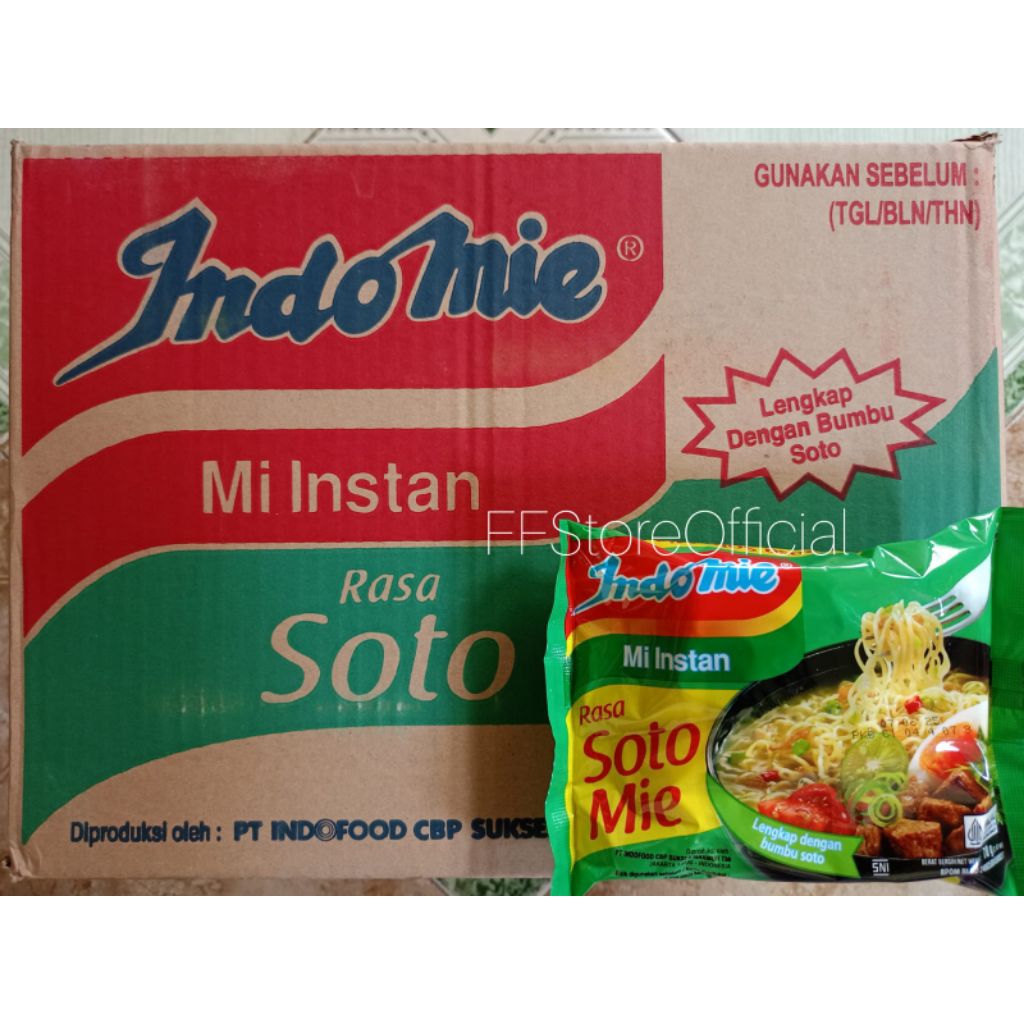 

INDOMIE Soto Mie 1 Dus isi 40 Bks