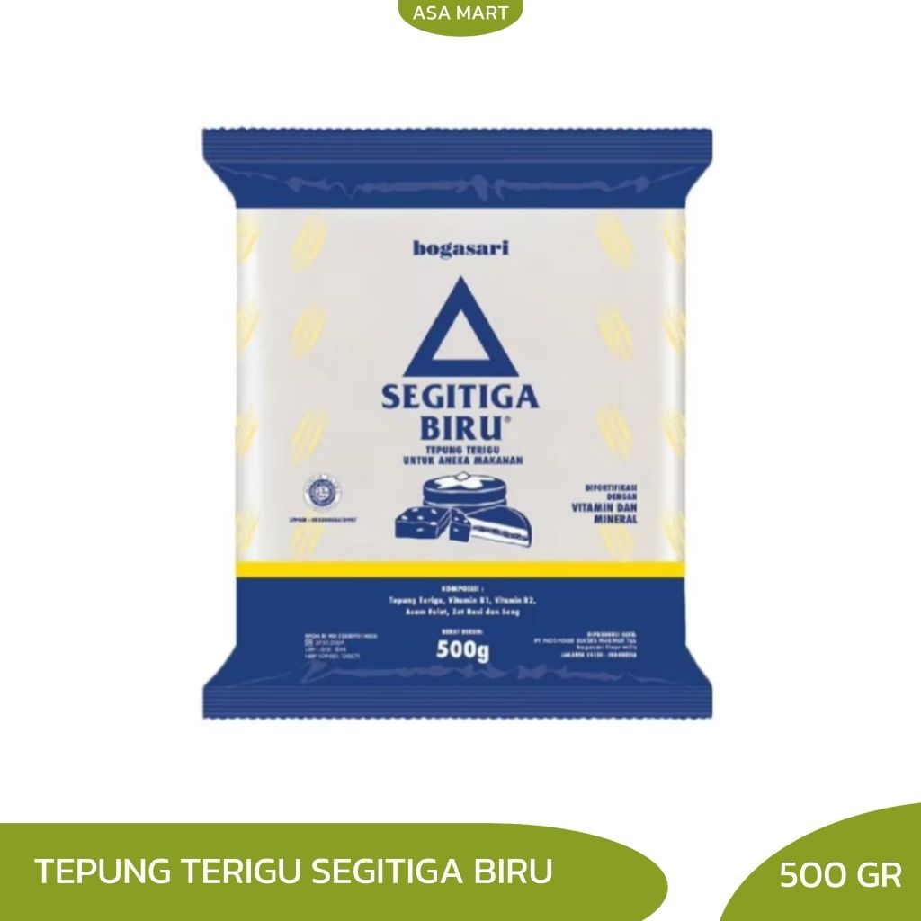 

TEPUNG TERIGU SEGITIGA BIRU 500 GR