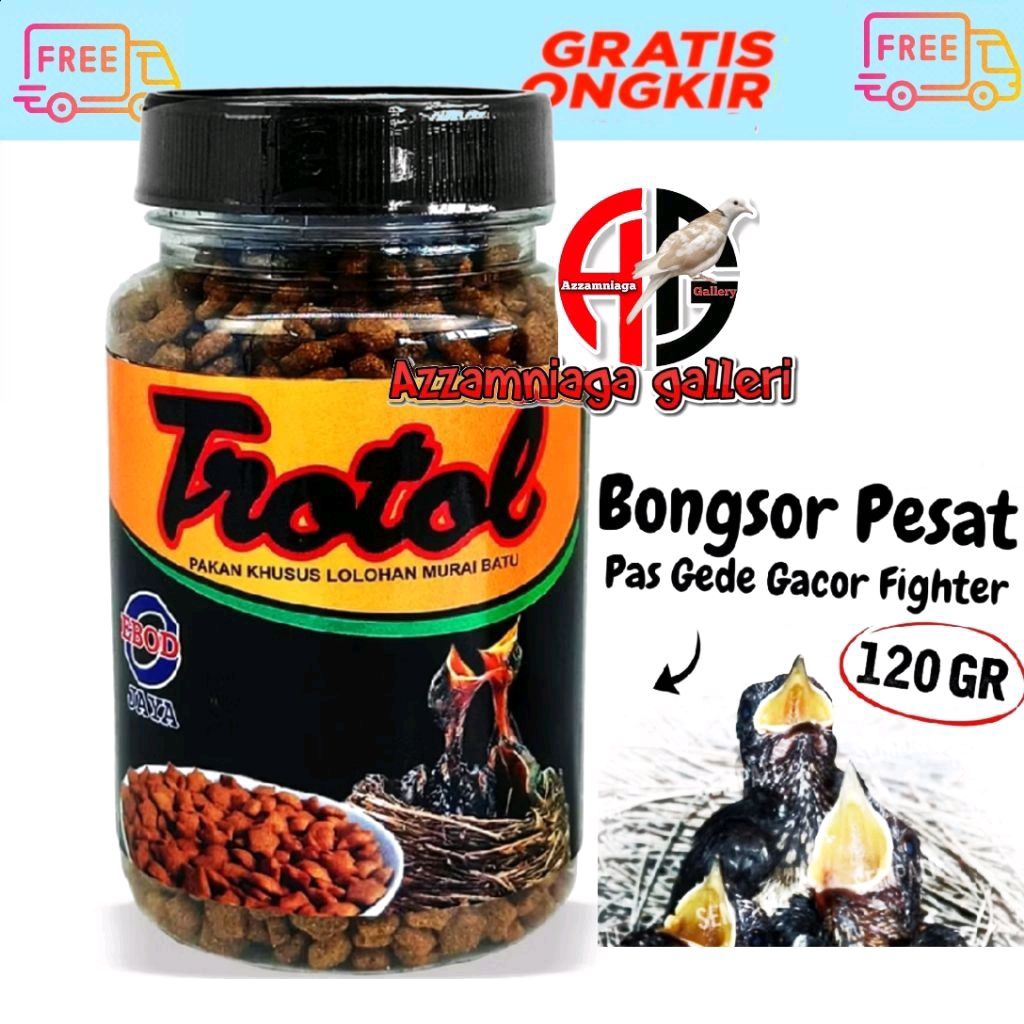 Trotol Premium Ebod Jaya Voer Trotol Loloh Burung Murai
