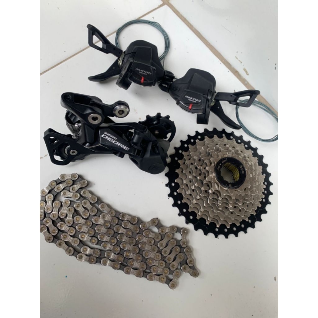 Mini Groupset mix Deore 3x10speed mulus