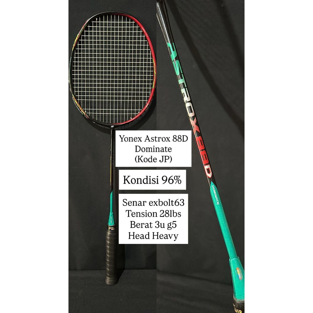 Yonex Astrox 88D Dominate Kode JP