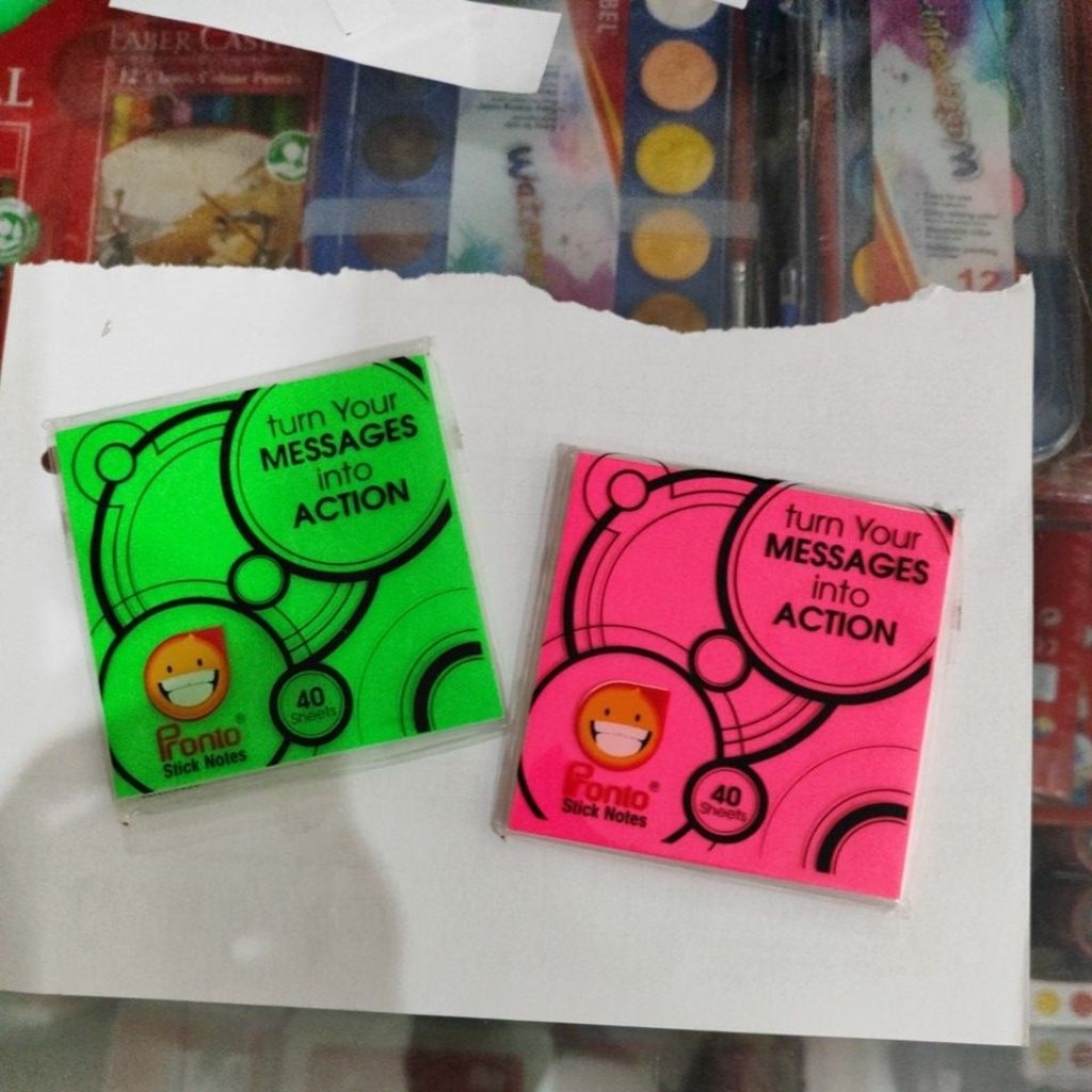 Post It Pronto 654 pink atau hijau