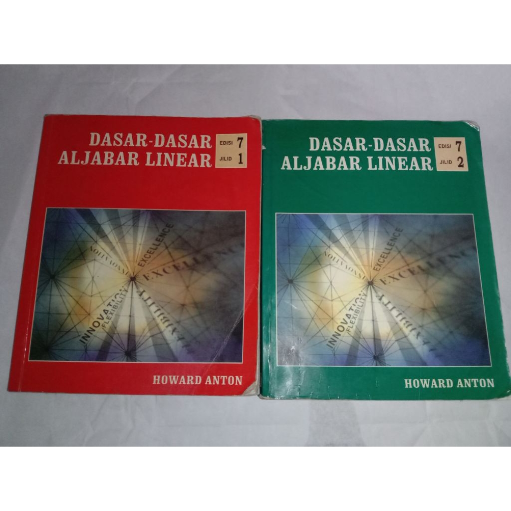 Dasar - Dasar Aljabar Linear Edisi 7 jilid 1 & 2 by Howard Anton