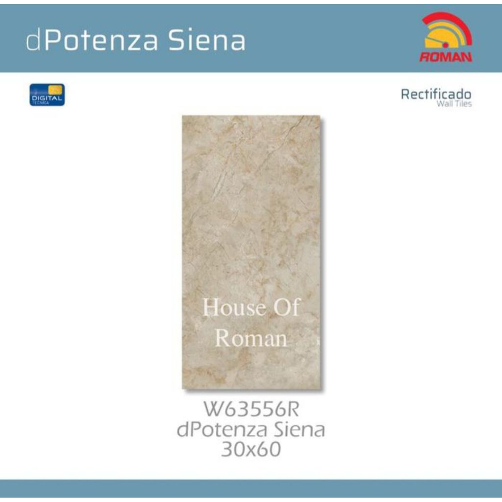 Roman Keramik W63556R dPotenza Siena 30x60 Kw1