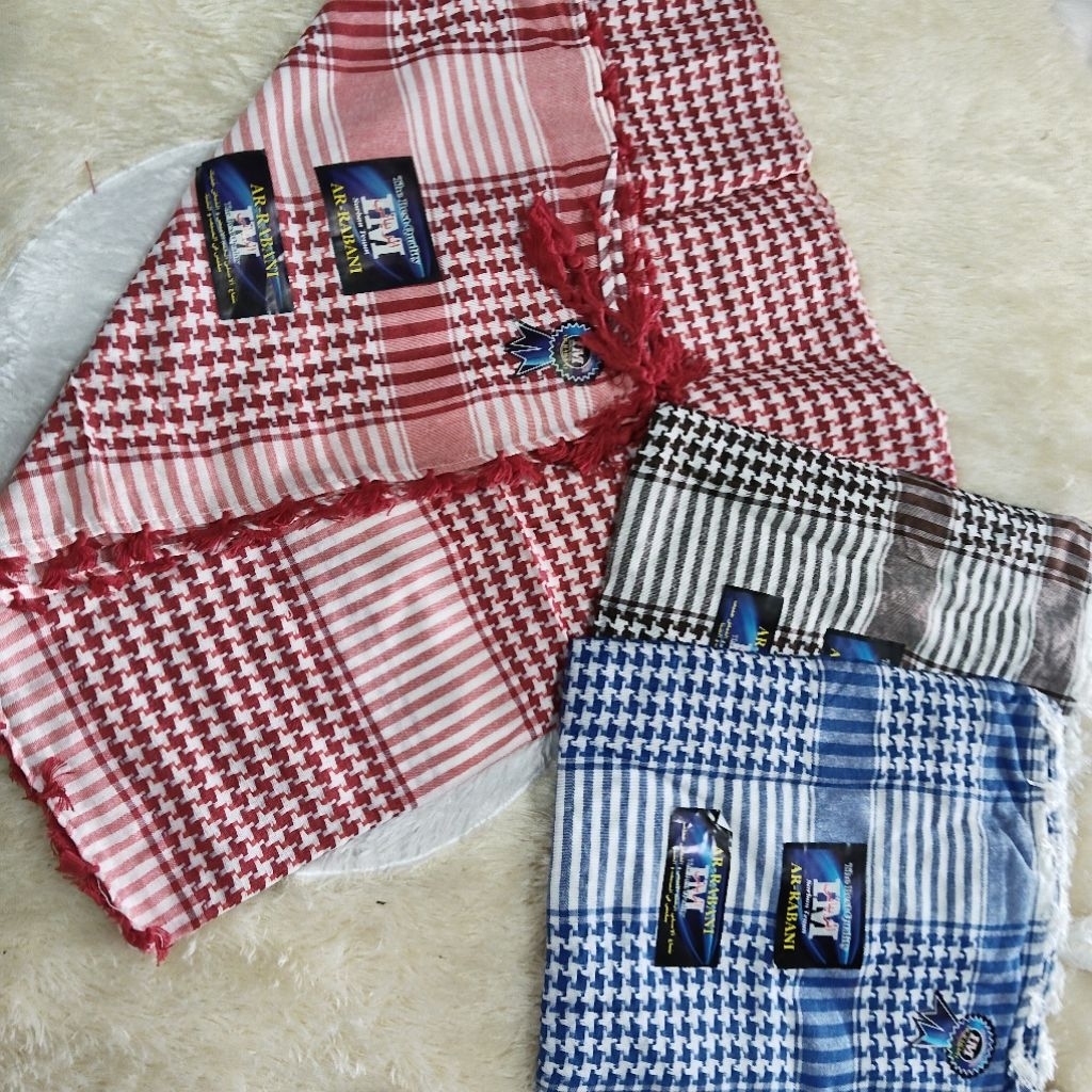 Sorban Turki Merek Rabbani Jambul Persegi Ukuran Lebar