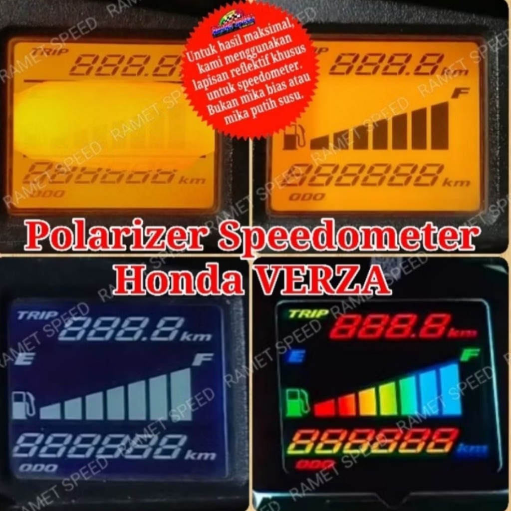 POLARIS LCD SPIDOMETER VERZA