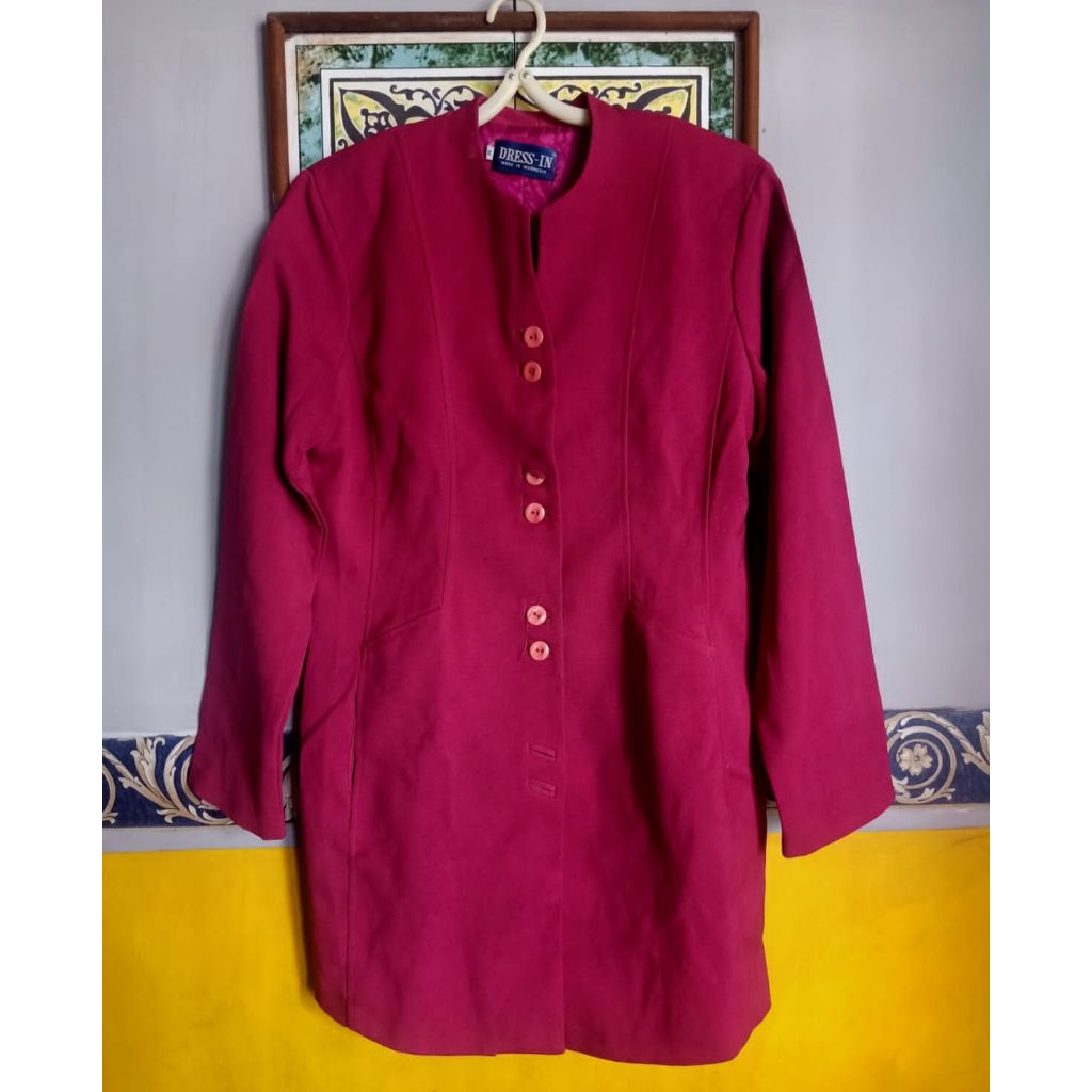 KD735 blazer cewek remaja preloved