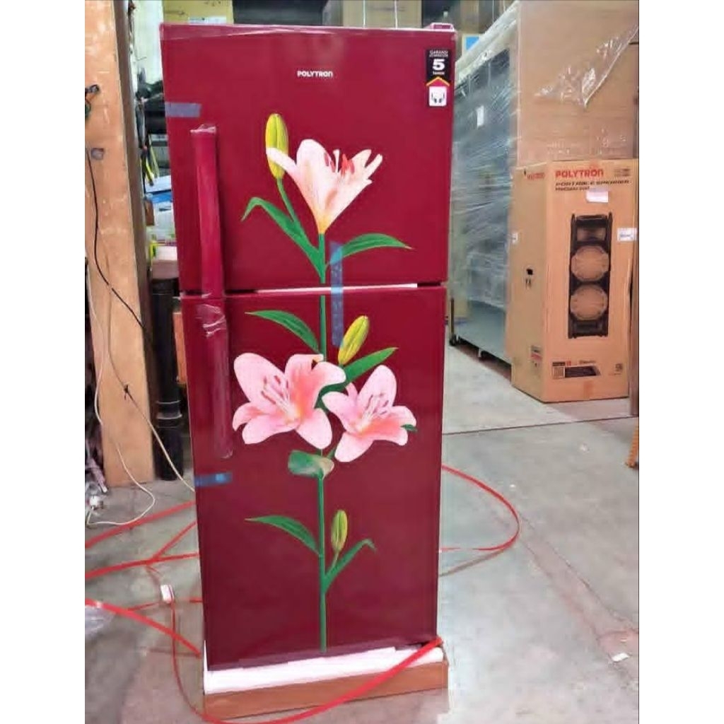 Polytron PRB 217 Kulkas 2 Pintu Tanpa Bunga Es