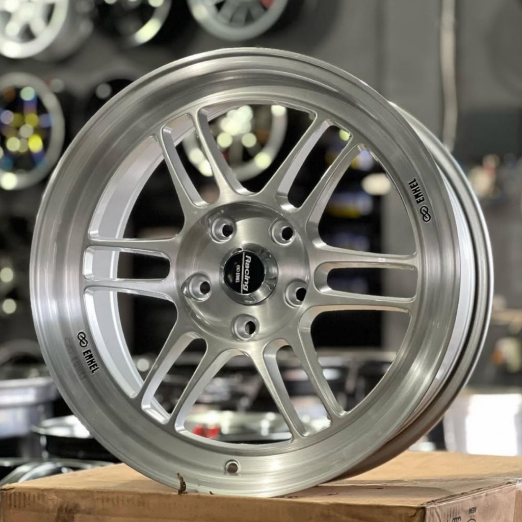 VELG RACING ENKEI RPF1 FLOW FORMING R17 LEBAR 7,5 PCD 5X114,3 velg racing mobil ring 17 velg mobil I