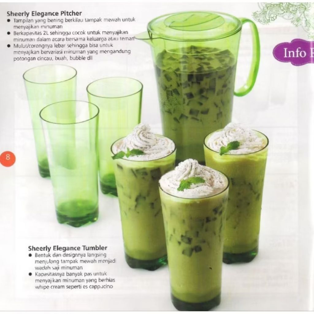 Sherly Elegance Tumbler Tupperware || Sherly Tumbler Tupperware || Sherly Elegant Tumbler Tupperware