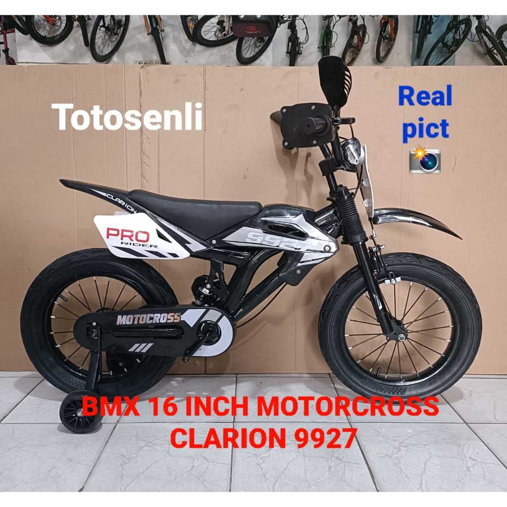 sepeda anak bmx 16 inch motorcross clarion 9927 // bmx 16 inch trail gp // bmx 16 inch trail monster