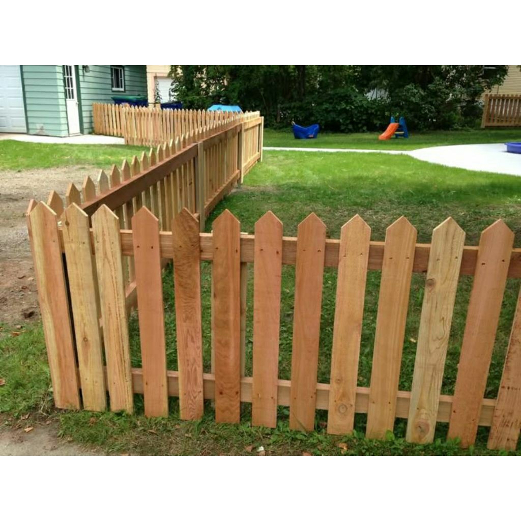 pagar kayu minimalis pagar rumah kayu minimalis pagar anak TK minimalis