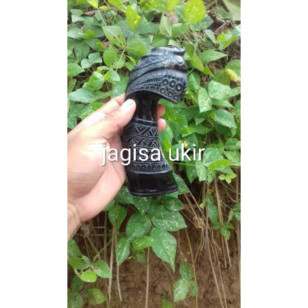 gagang tanduk ukir togog