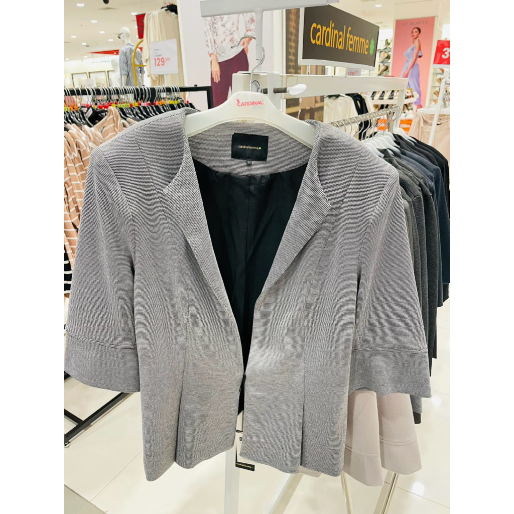 Jas casual wanita dewasa jas cardinal femme.