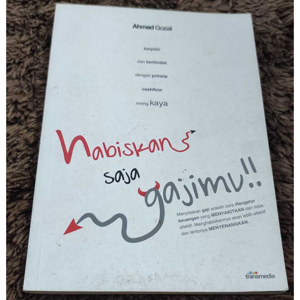 Seken Buku Murah Habiskan Saja Gajimu - Ahmad Gozali