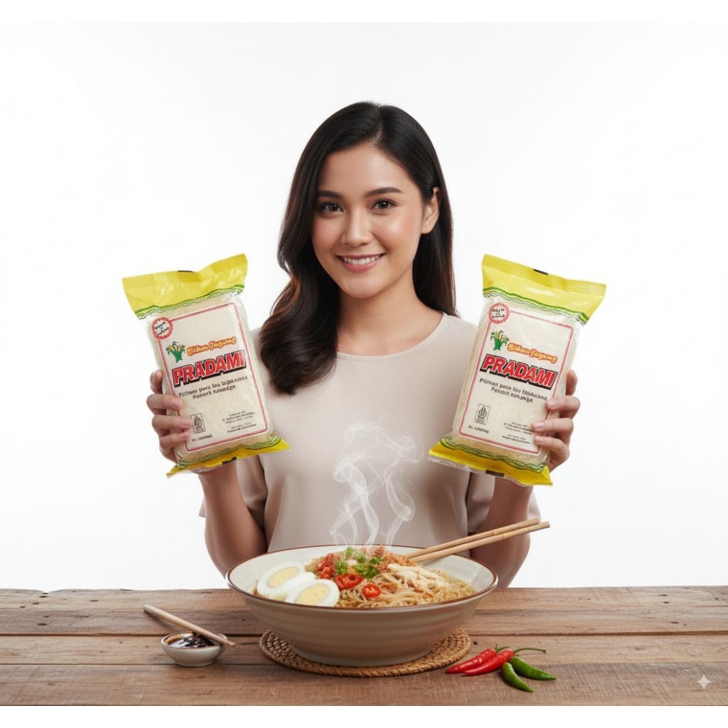 

4 Bungkus Bihun Jagung Pradami 150 gram Pilihan Para Ibu Bijaksana dan Favorit Keluarga