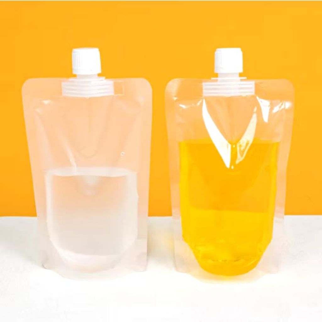 GLife Standing Pouch 600ML Tanpa Mesin Seal Plastik Minuman Kemasan Pouch Plastik