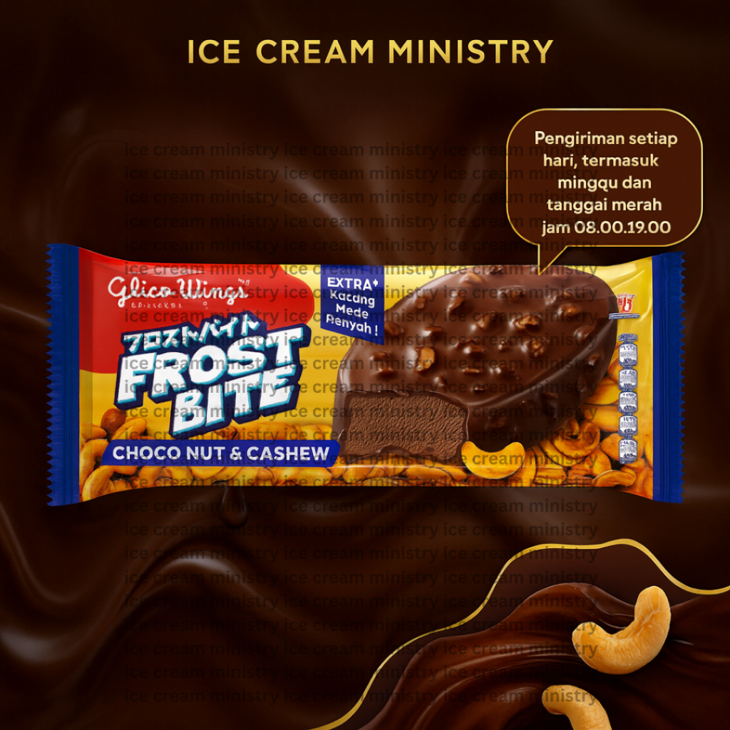 Glico Es Krim Choco Nut & Chesew