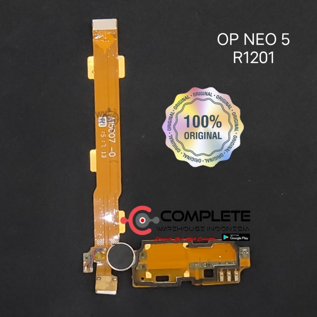 FLEXIBLE BOARD CAS OPPO NEO 5 / R1201 / KONEKTOR CAS OPPO NEO 5 / PLUG IN BOARD CHARGER OPPO NEO 5 O