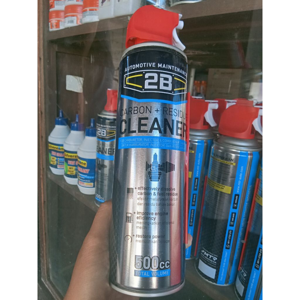 2B CARBU CLEANER CARBON+RESIDU CLEANER CARB CLEANER 500 CC//2B ORIGINAL
