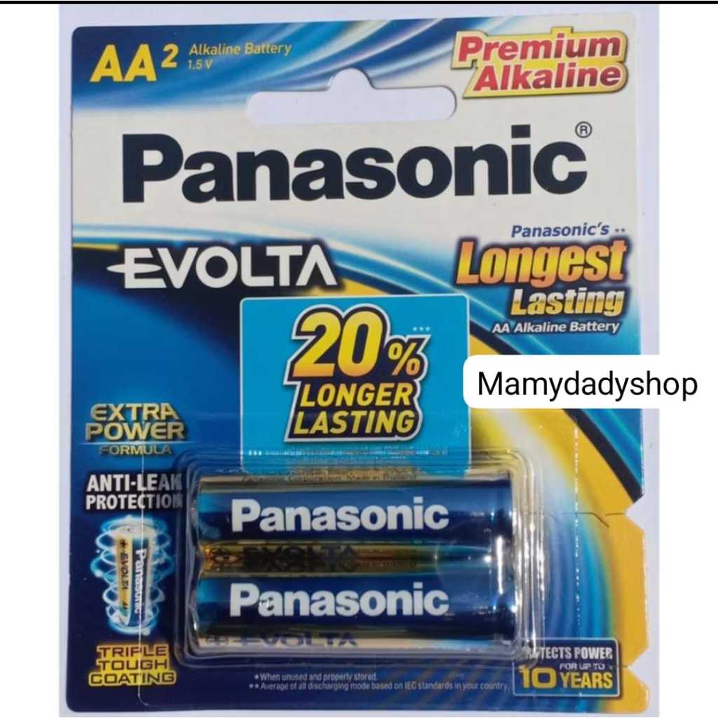 Baterai Alkaline Panasonic Evolta AA / Super Alkaline