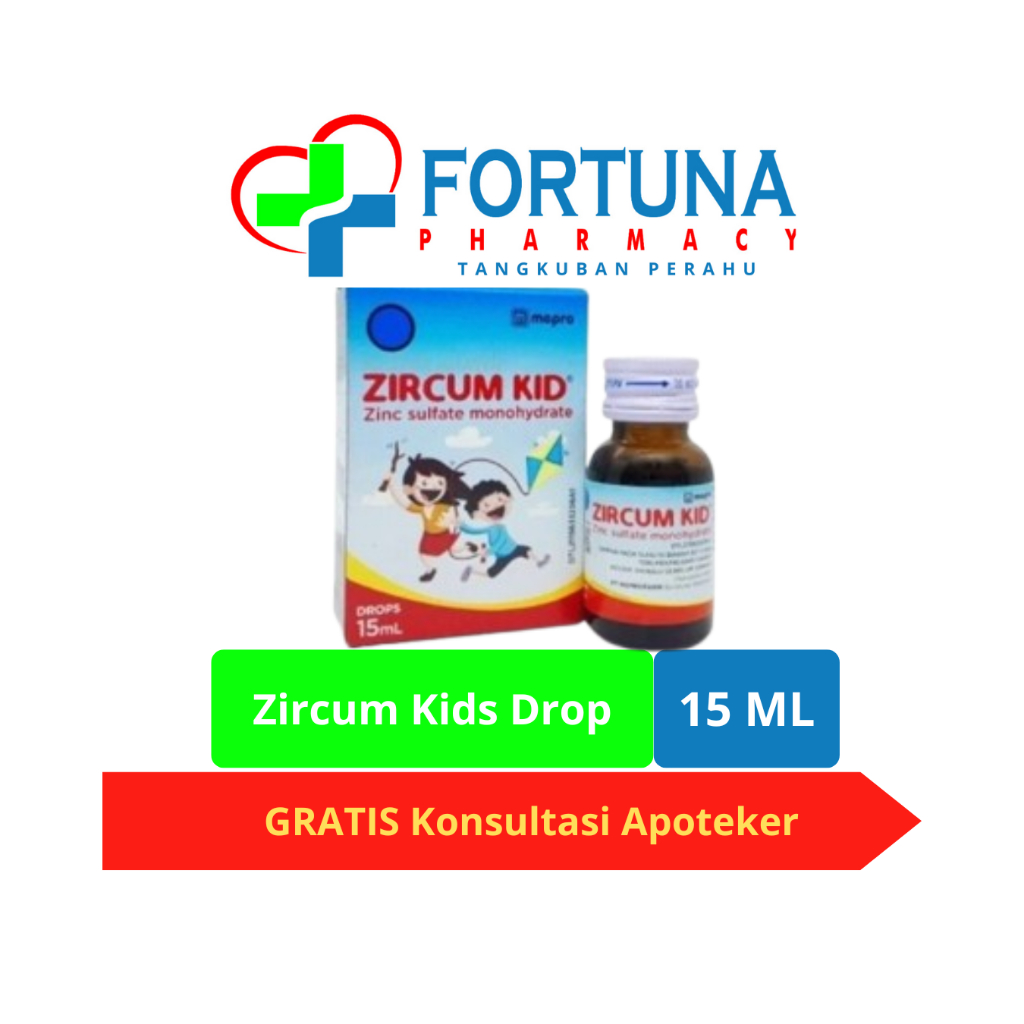 Zircum Kids Zinc Drops untuk Bayi: Obat Diare Bayi Terbaik
