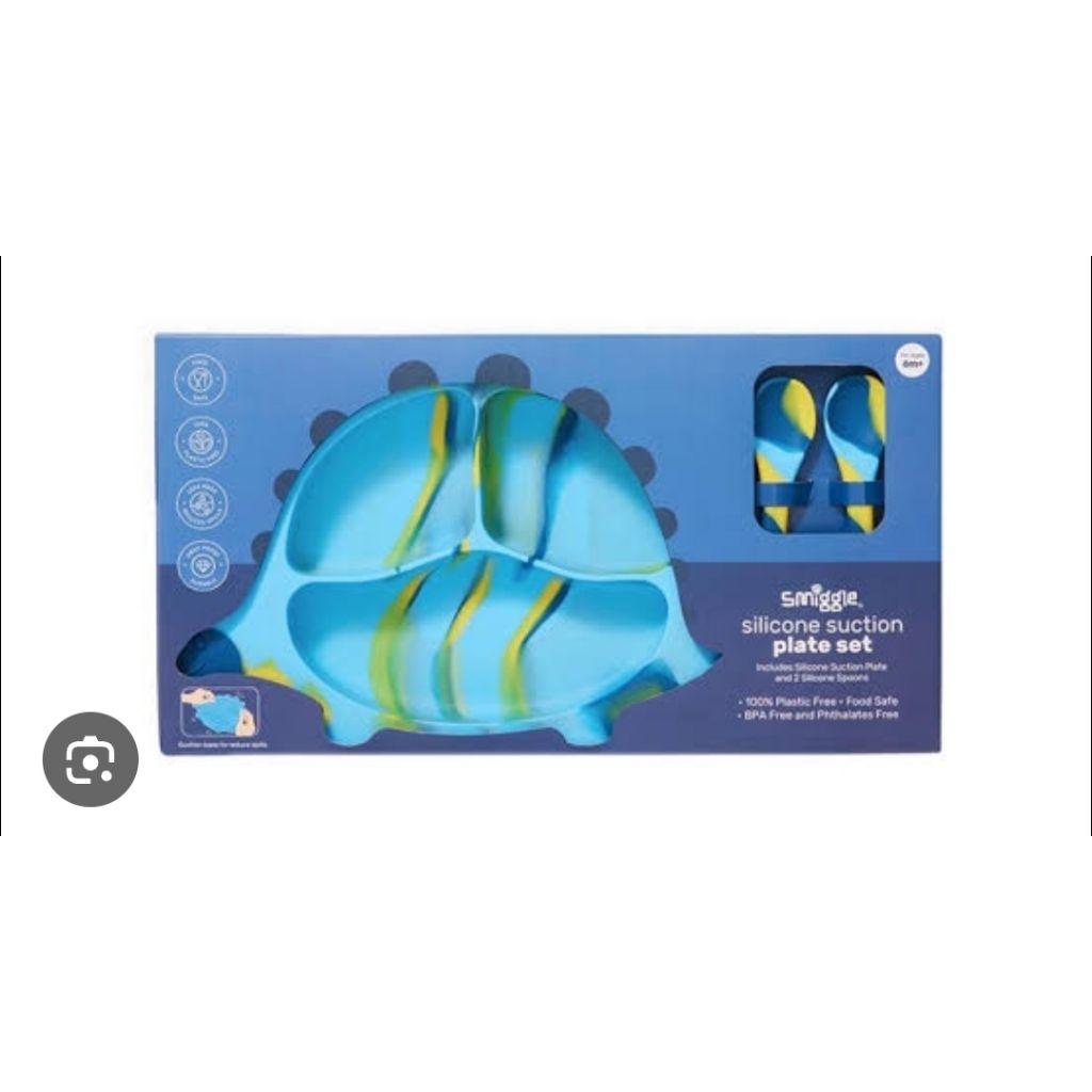Smiggle Silicone Plate Set Original