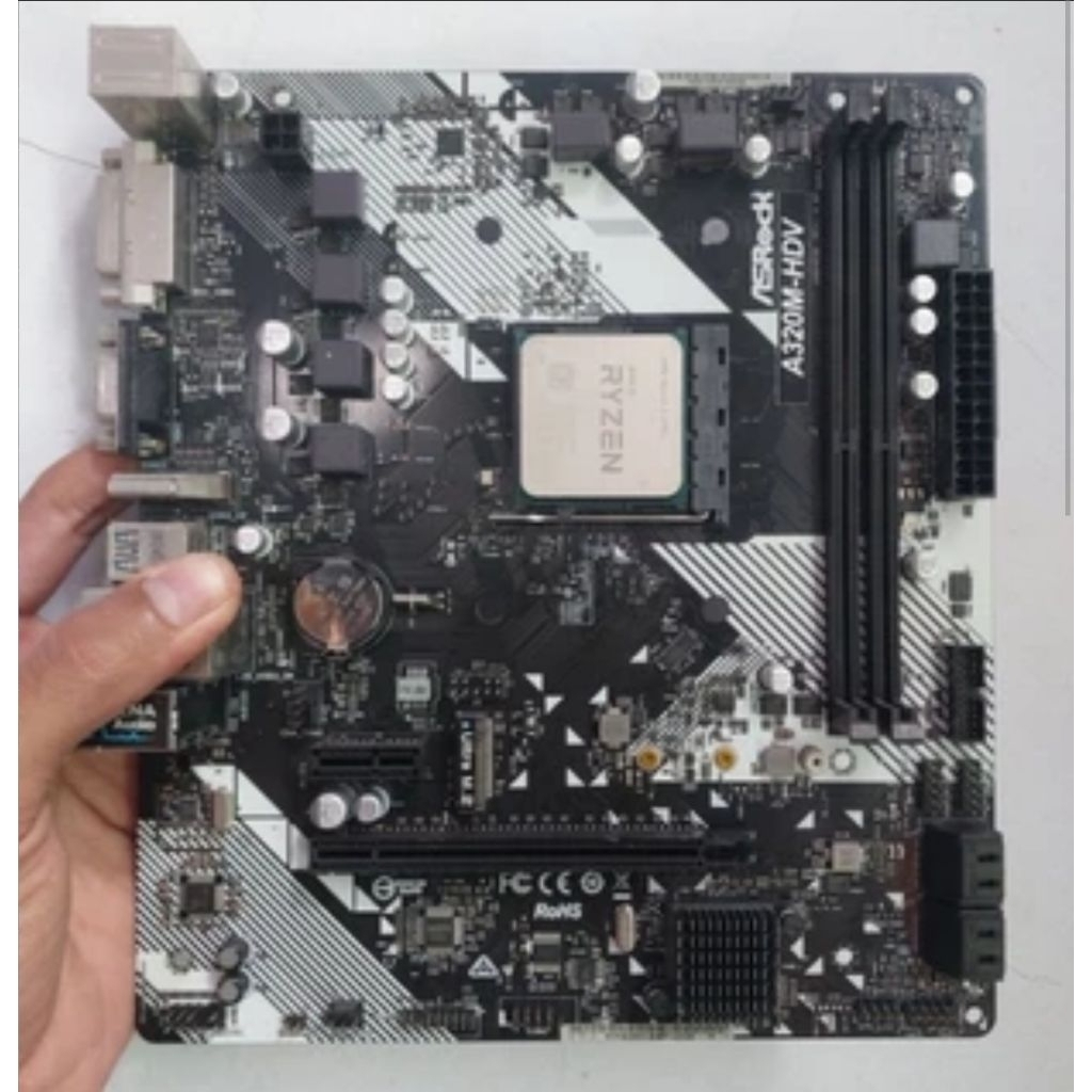 Ryzen 5 2400G vs Mobo A320M AM4 with Radeon Vega 11