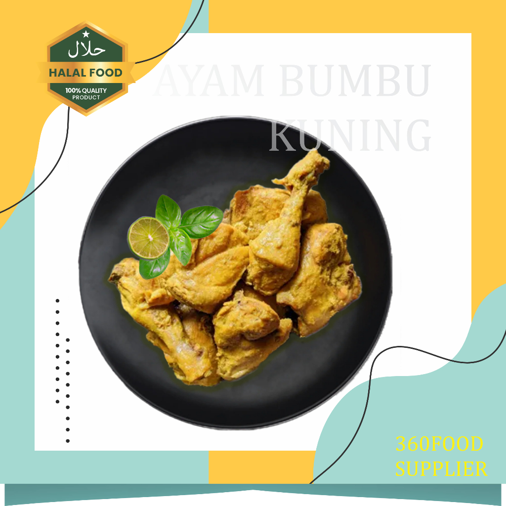 

ayam ungkep bumbu kuning kemasan vakum praktis