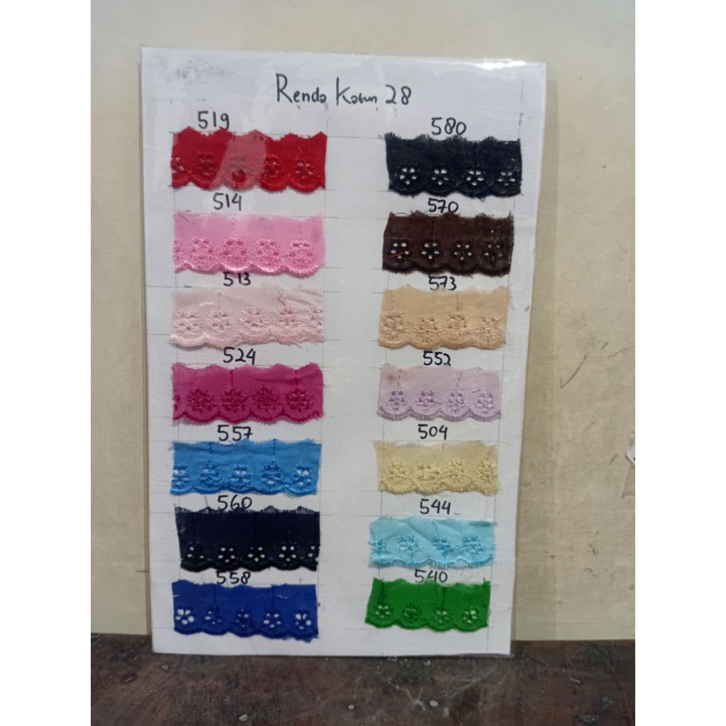 (NEW) Renda Katun 28 Per Roll