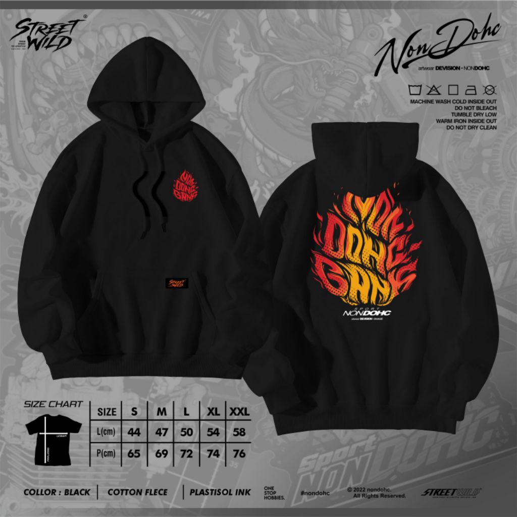 HOODIE NON DOHC ORIGINAL