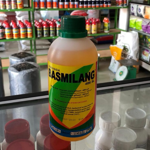 Herbisida BASMILANG 486 SL 500 ml - Pembasmi Rumput Sampai Akar