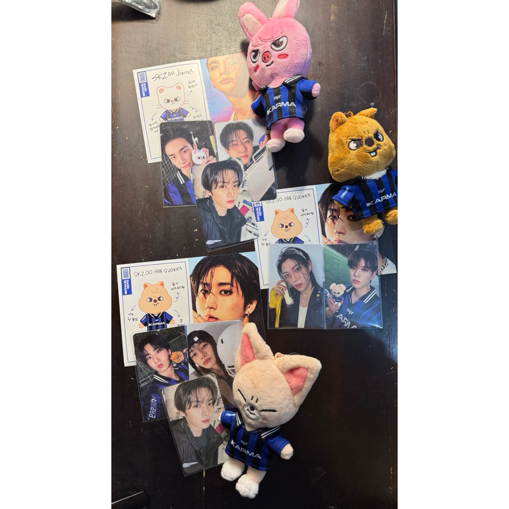 Stray Kids Album KARMA SKZOO ver dwaekki foxiny hanquokka