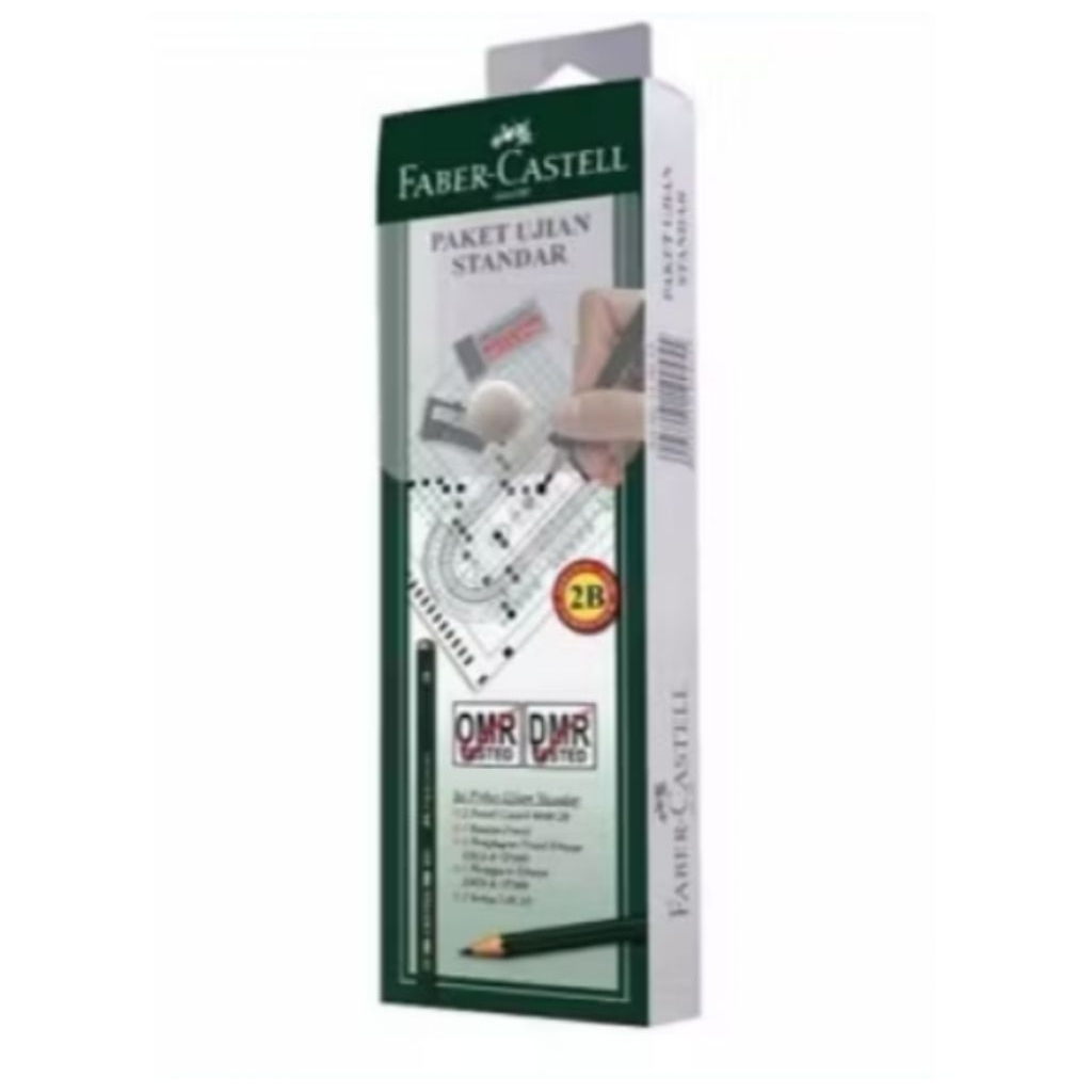 FABER CASTELL SET/PAKET UJIAN LENGKAP MERK FABER CASTELL