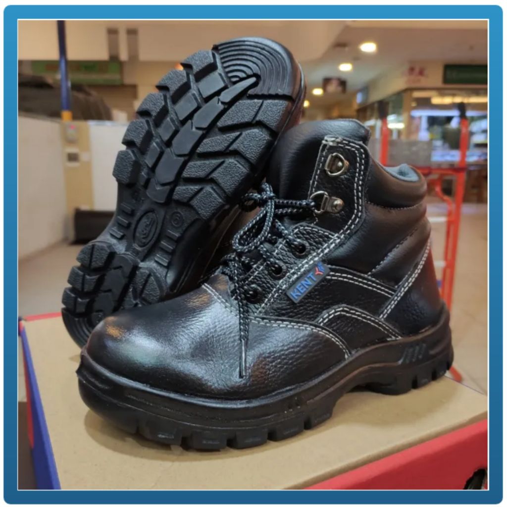 Sepatu Safety Kent Andalas / Sepatu Kerja Proyek / Sepatu Boot Pria