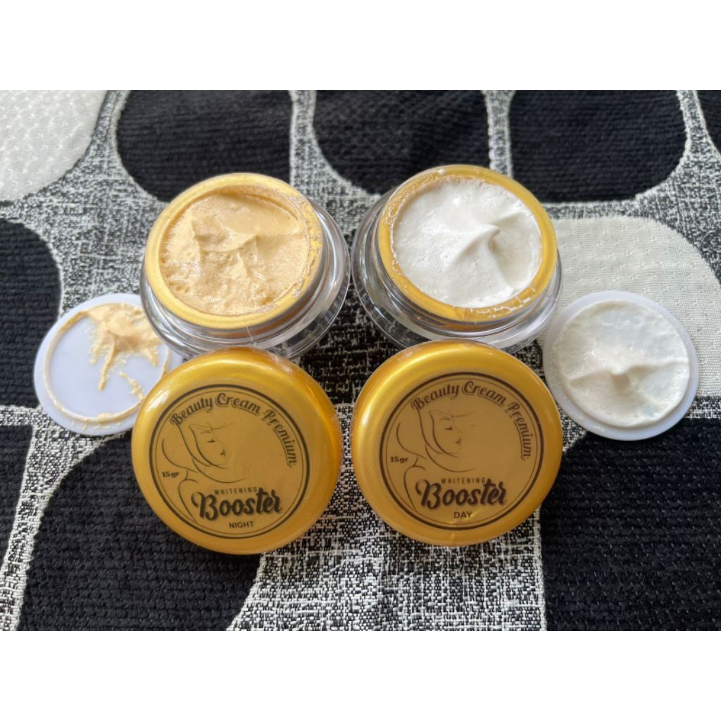 ECER DAY CREAM & NIGHT CREAM BOOSTER WHITENING (BUGIS)