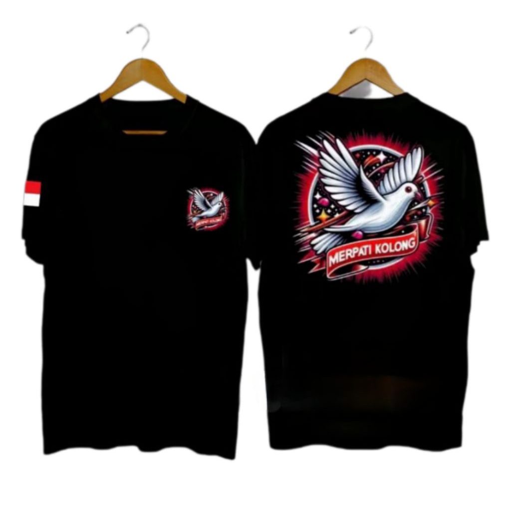 KAOS TSHIRT MERPATI//KAOS MERPATI KOLONG