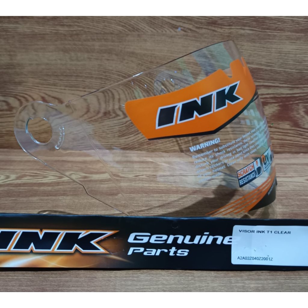 Kaca helm ink t1 clear original