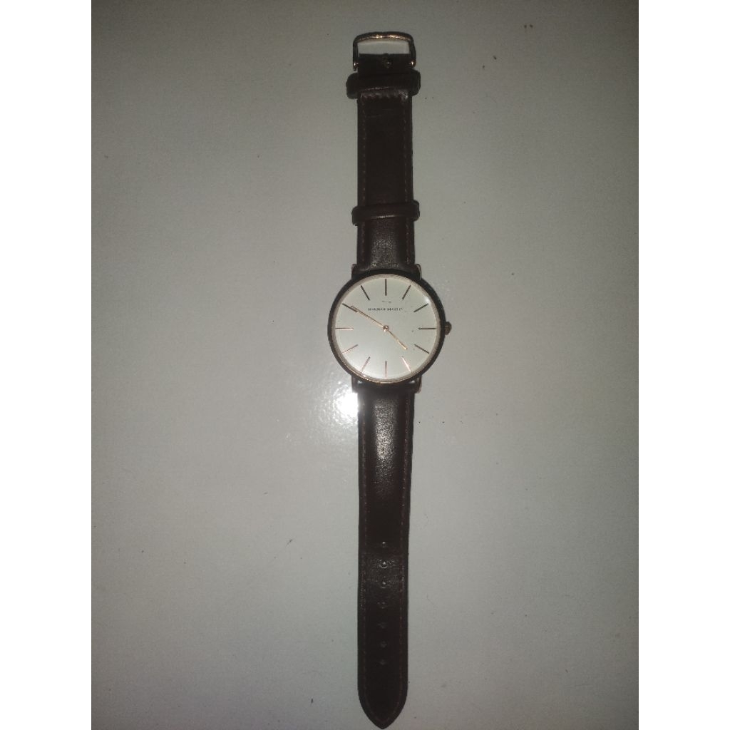 PRELOVED JAM TANGAN HANNAH MARTIN ORI (warna coklat)