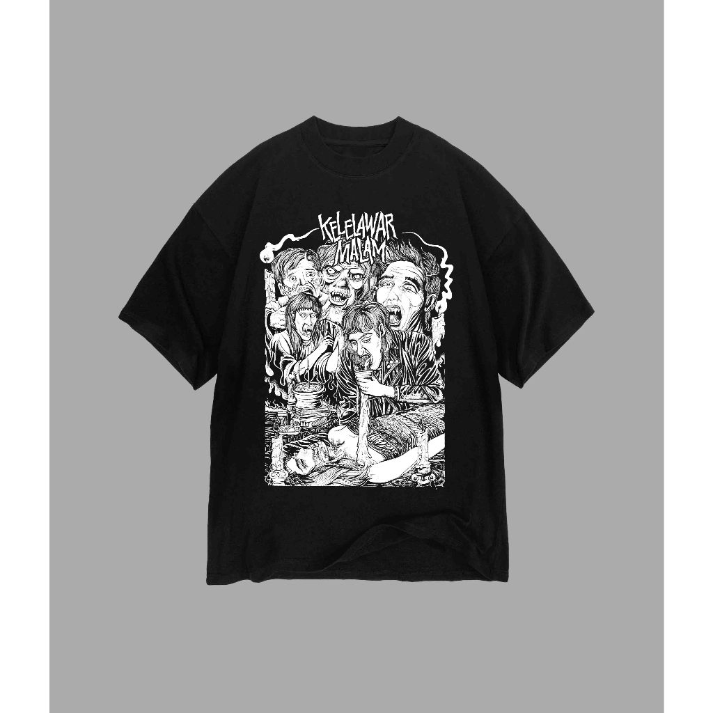 Kaos Kelelawar Malam - Pecut