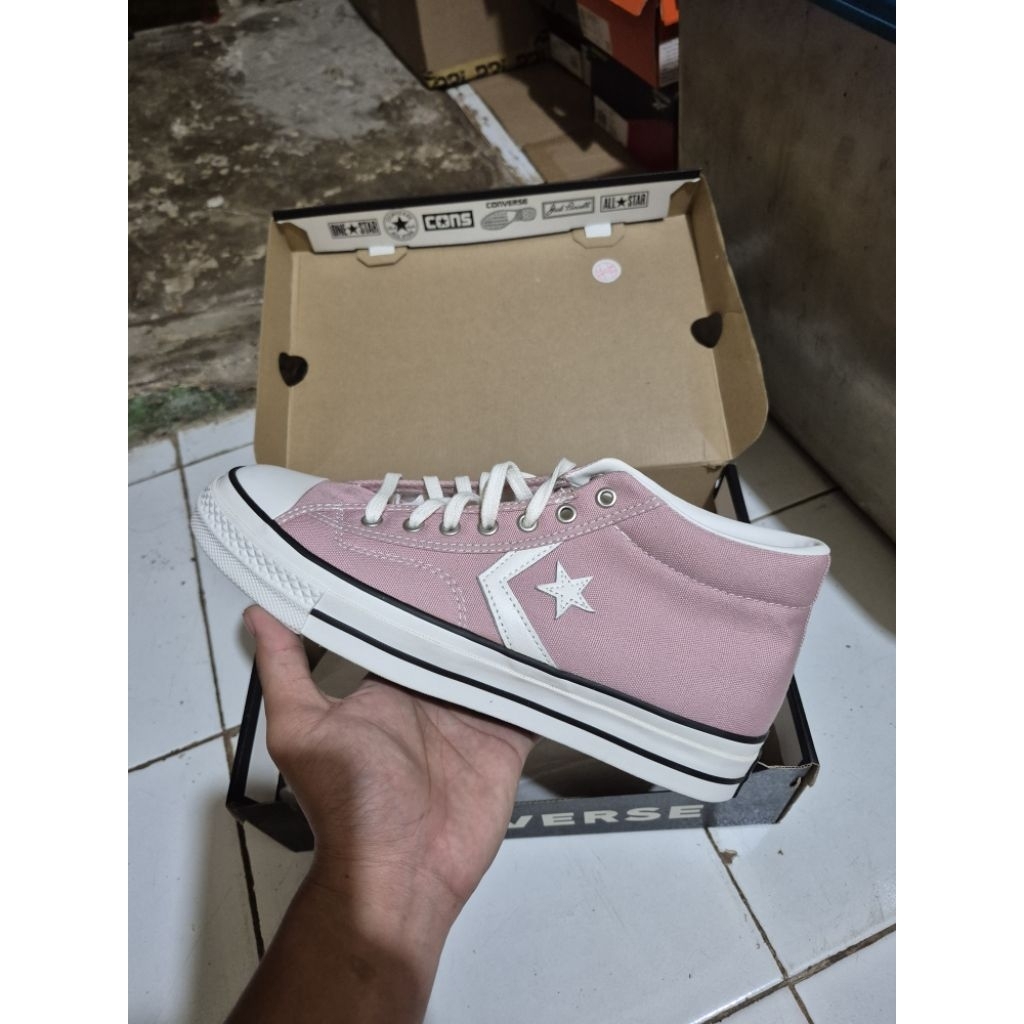Converse one star high pink original sale 70%