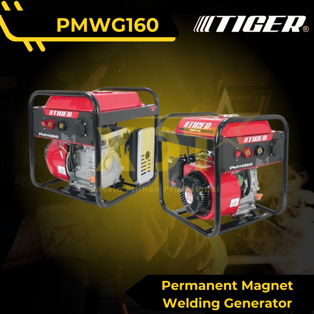 TIGER PMWG160 Mesin Genset Las 160 Ampere Permanent Magnet Welding Generator TIGER PMWG 160