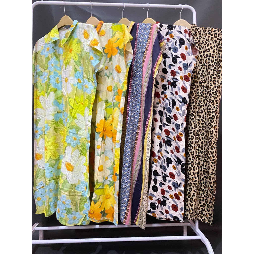 daster kerah sleting busui, daster rayon premium