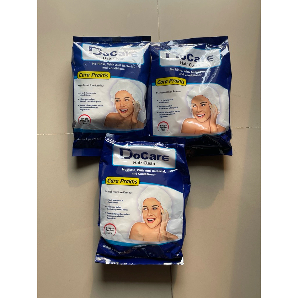 (SUDAH DIKEEP) (HARGA 90k dapat 3 pcs) DoCare Hair Clean 2 in 1 Shampo & Conditioner / Dry Shampoo /