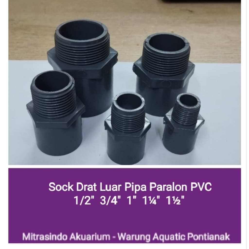 Sock Drat Luar 2" Pipa PVC SDL Paralon