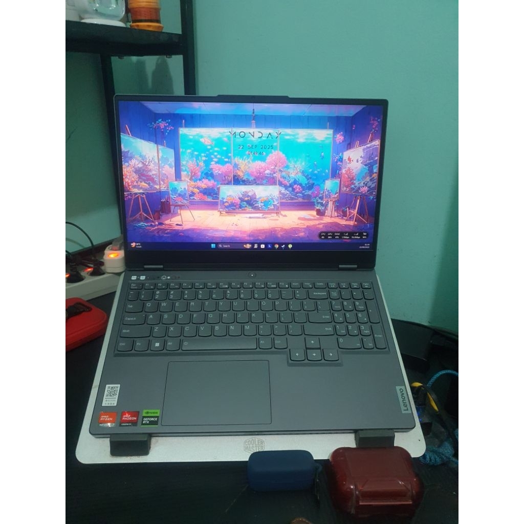 Laptop Lenovo Legion Slim 5 APH9 - Strom Grey Ryzen 7 7840Hs RTX4060 Ram 32gb SSD 1TB Like New